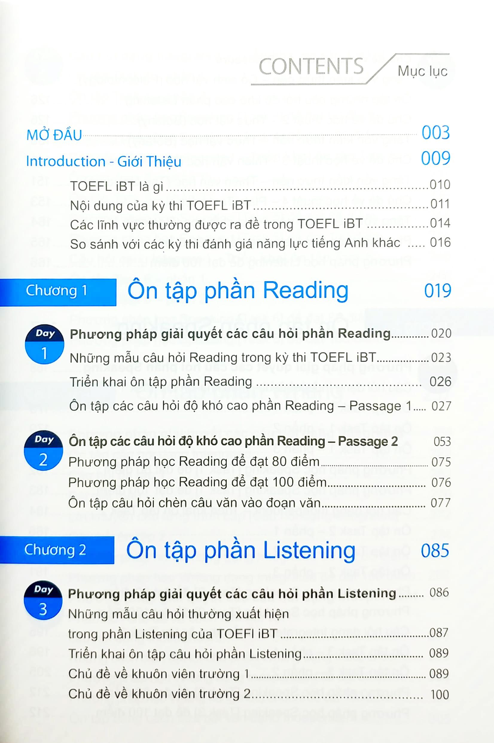 10 Ngày Tập Trung Ôn Tập Cho Bài Thi Toefl IBT