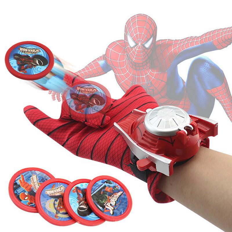 Mặt nạ hóa trang nhân vật phim Biệt đội siêu anh hùng,mặt nạ người nhện,gang tay Spiderman cho bé