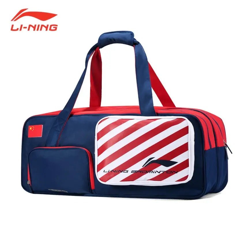 túi đựng vợt Lining ABJR020-1 mẫu mới, túi vuông đựng vợt cầu lông nhẹ nhàng chắc chắn