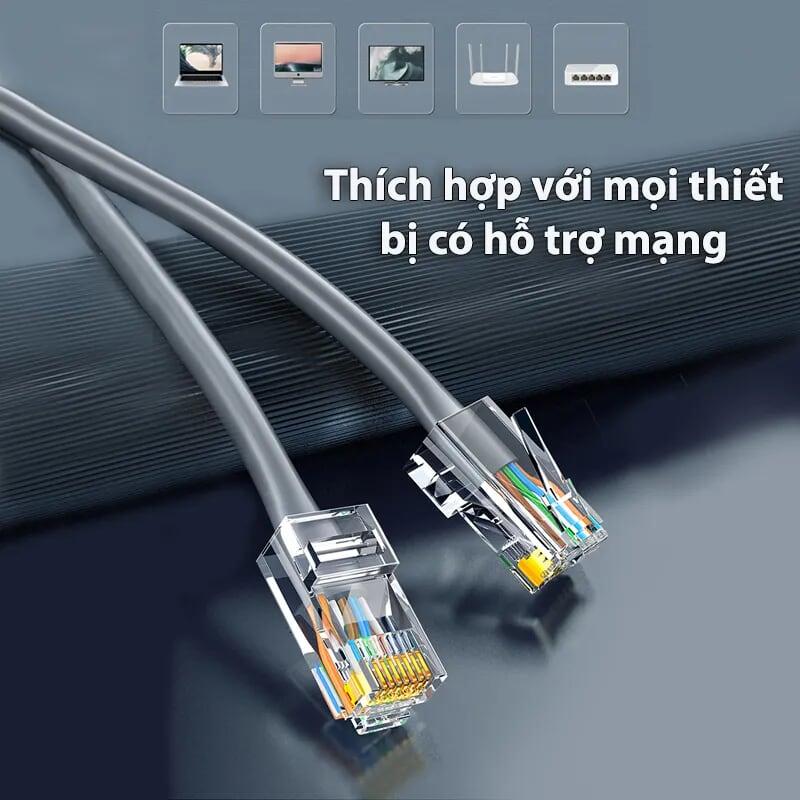 Ugreen UG50961NW120TK Cat6 10 cái 1 túi hạt đầu bấm mạng rj45 - HÀNG CHÍNH HÃNG