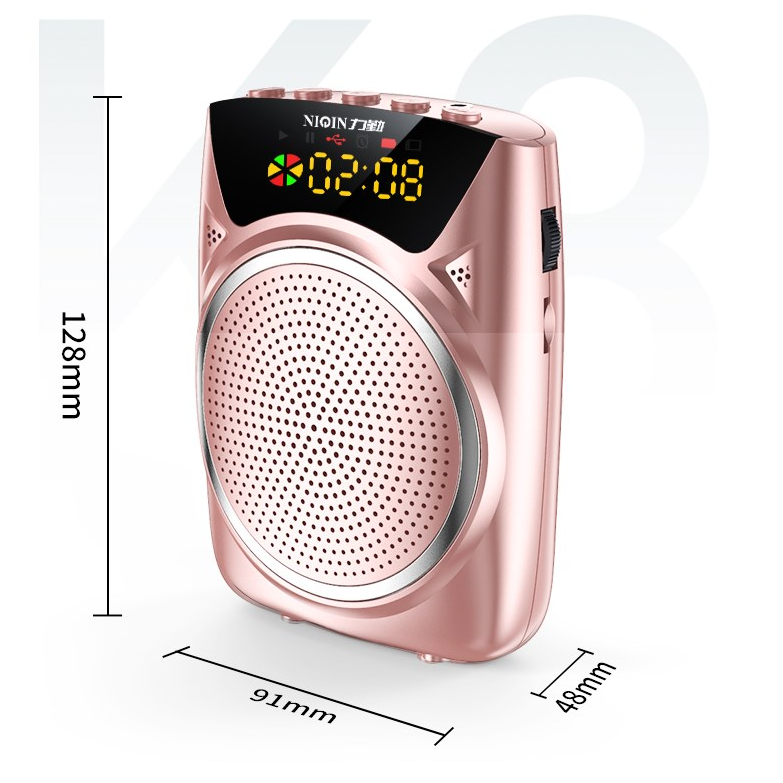 Loa trợ giảng Keling K8 không dây UHF, có bluetooth 5.0, pin dài lâu