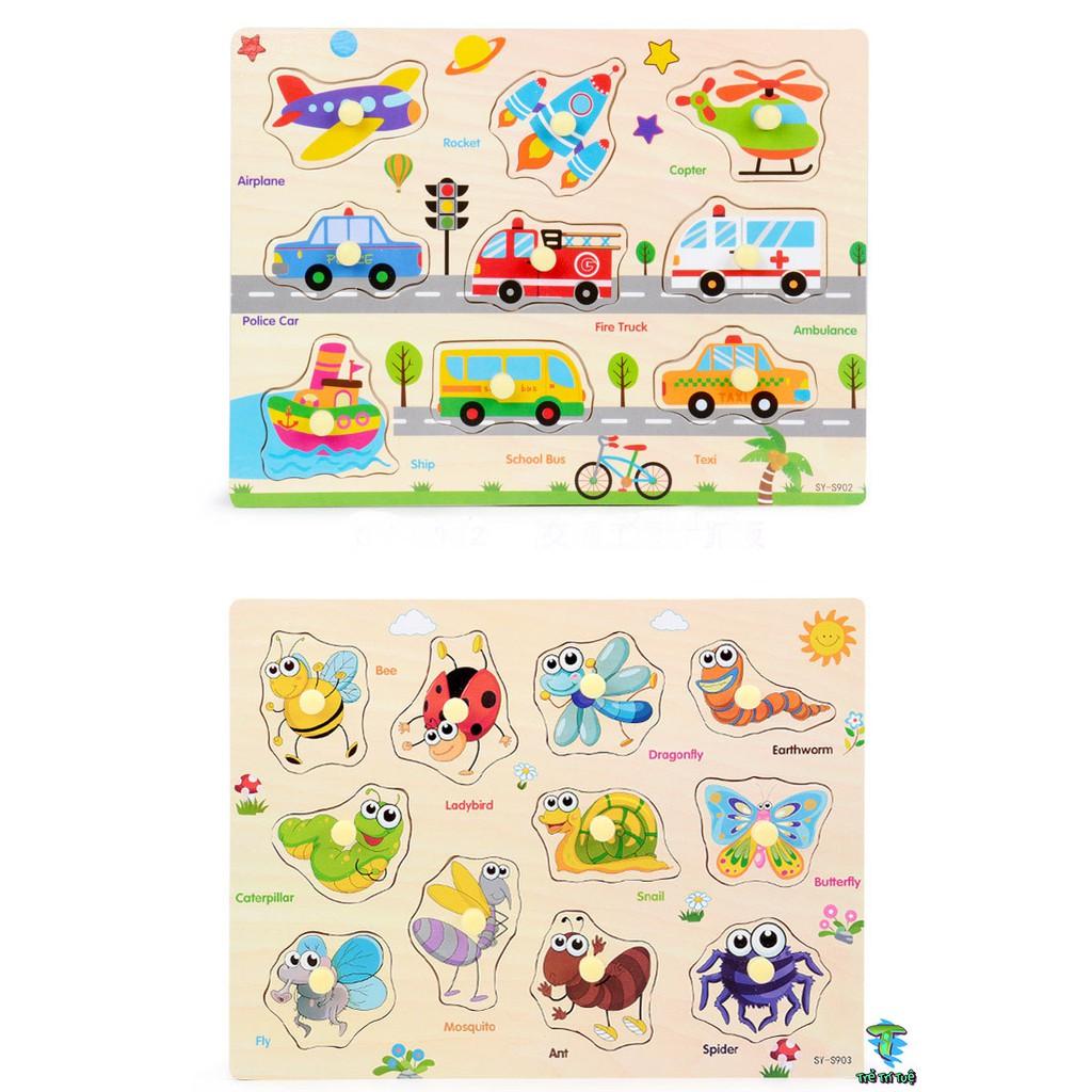 Bảng động vật nắm tay