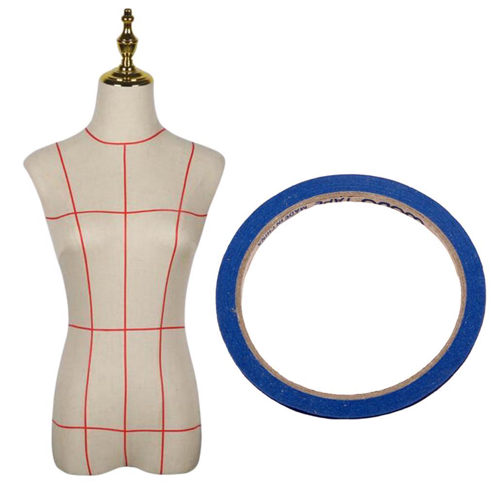 20Rolls Thin Draping Tape Pattern Masking Tape Artist Tape Dress Form