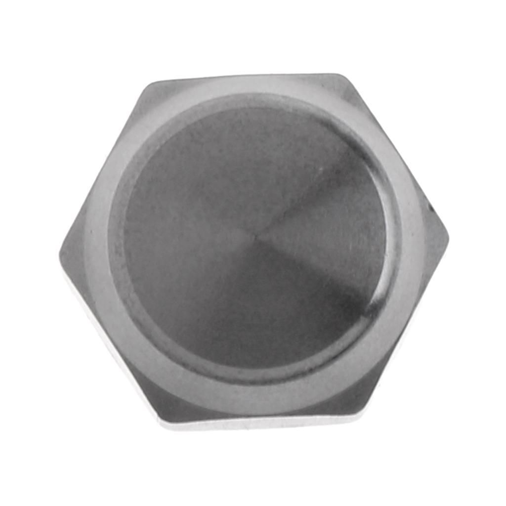 2x Aluminum Alloy Fishing Reel Handle Screw Nut Baitcasting Reel Handle Replacement Part Accessory