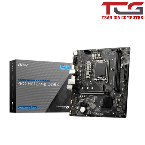 Mainboard MSI PRO H610M-B DDR4 New hàng chính hãng