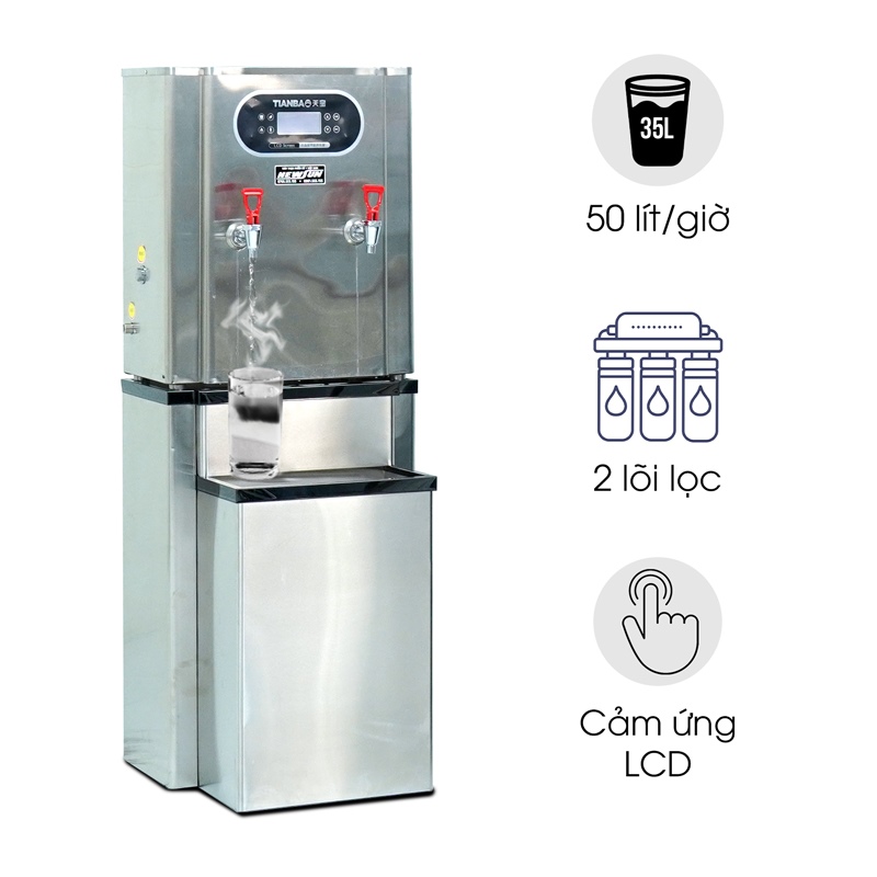 Máy đun nước nóng cao cấp TB-60LCD (50 lít/giờ) NEWSUN - Hàng chính hãng