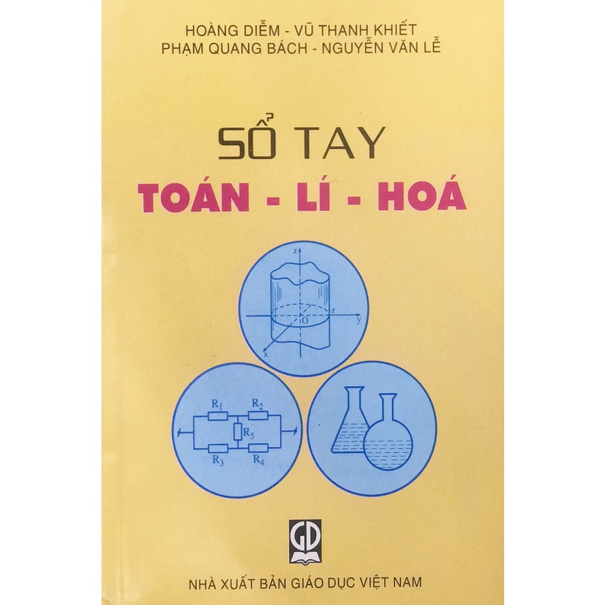 Sách -  Sổ tay Toán - Lí - Hóa - Giáo Dục