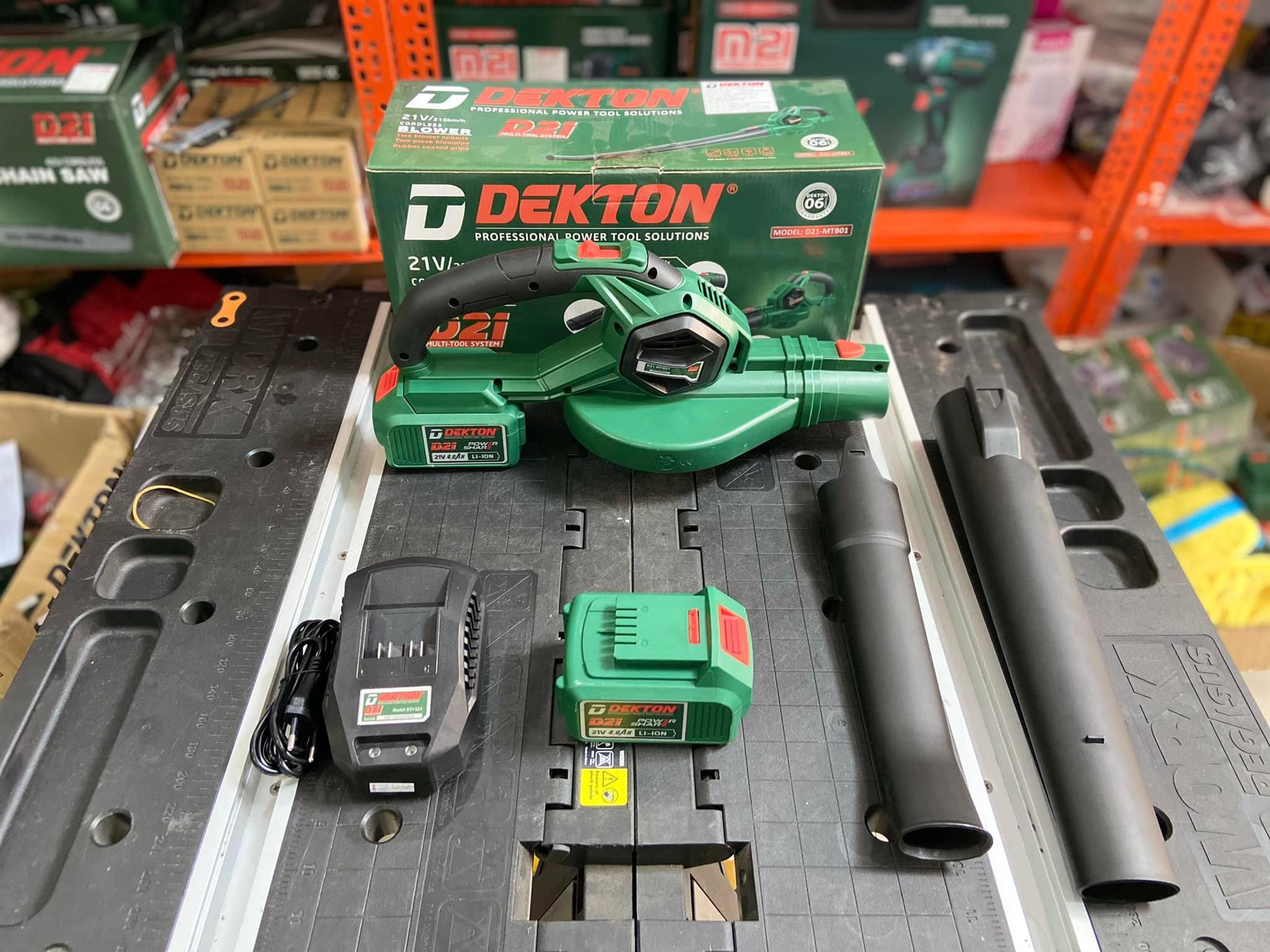 MÁY THỔI CHẠY PIN 21V DEKTON D21-MTB01 - HÀNG CHÍNH HÃNG