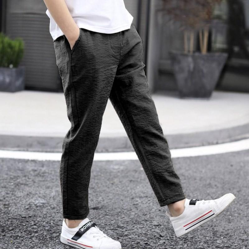 Quần đũi lụa cotton co giãn