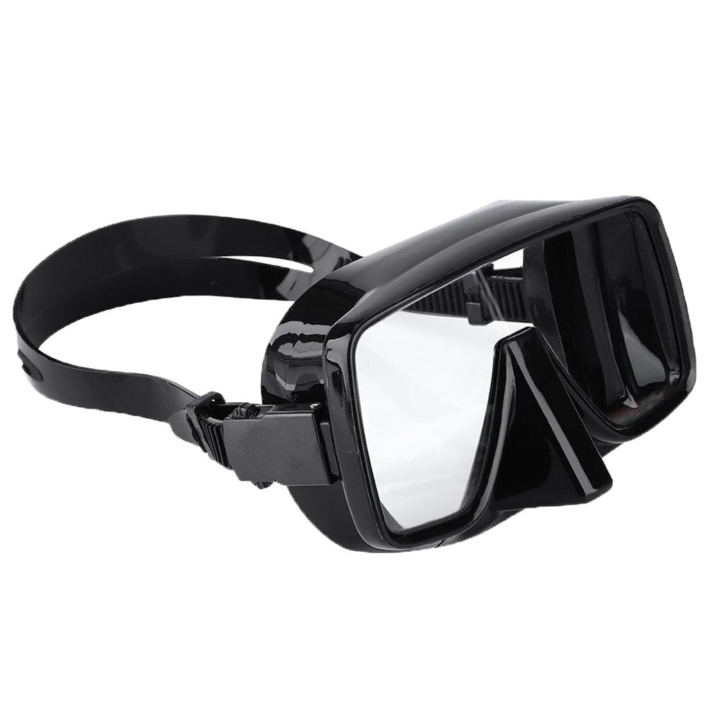 Adults Anti-Fog Silicone Mask Scuba Diving Snorkeling Goggles Glasses