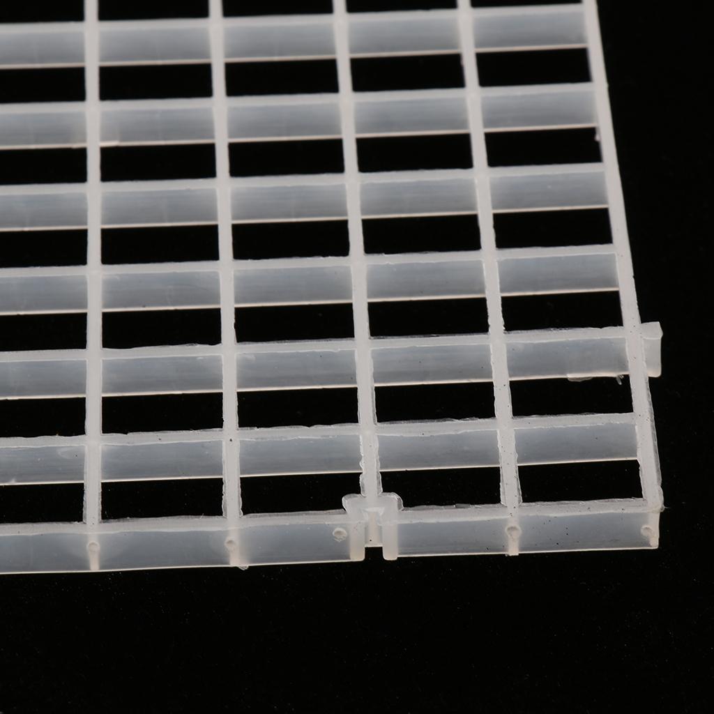 20 Pcs Aquarium Plastic Divider Standard  Tank Isolation Board Plate