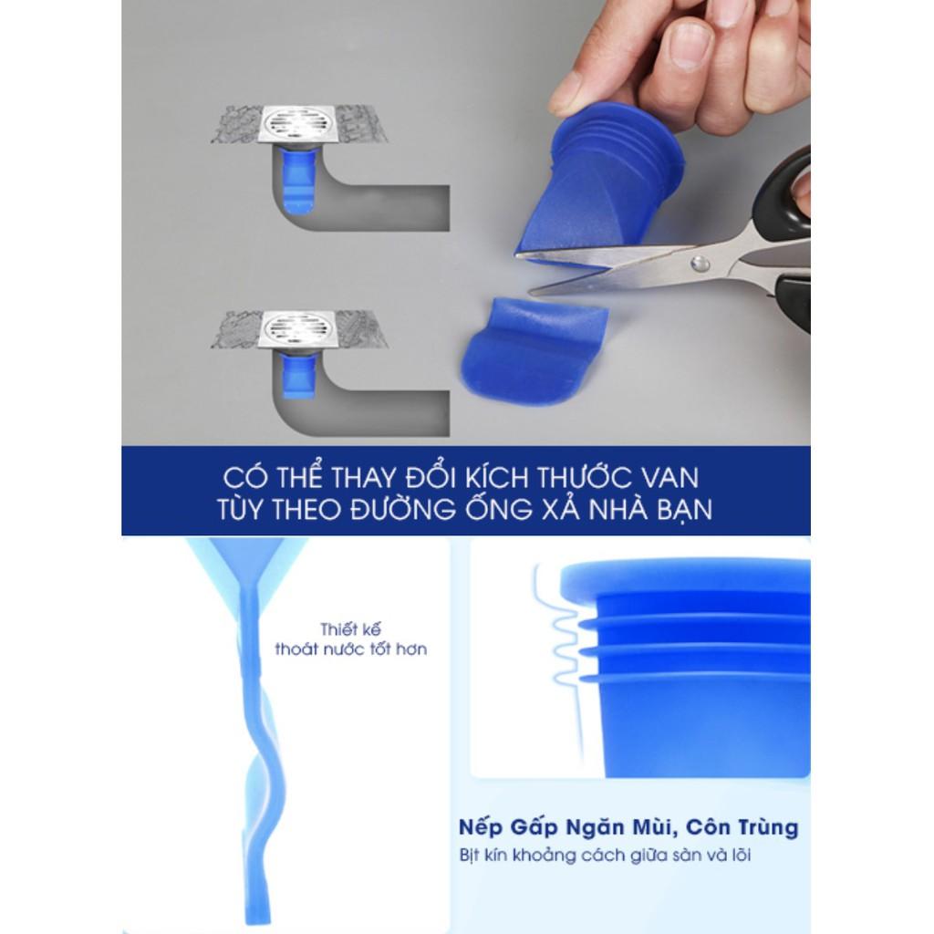 Van Ngăn Mùi Cống TAKO - Phụ kiện Silicone chống mùi - Drain Stop Valve