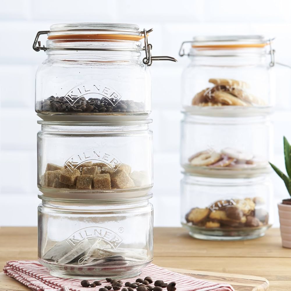 Kilner - Bộ hũ thủy tinh - 3 cái