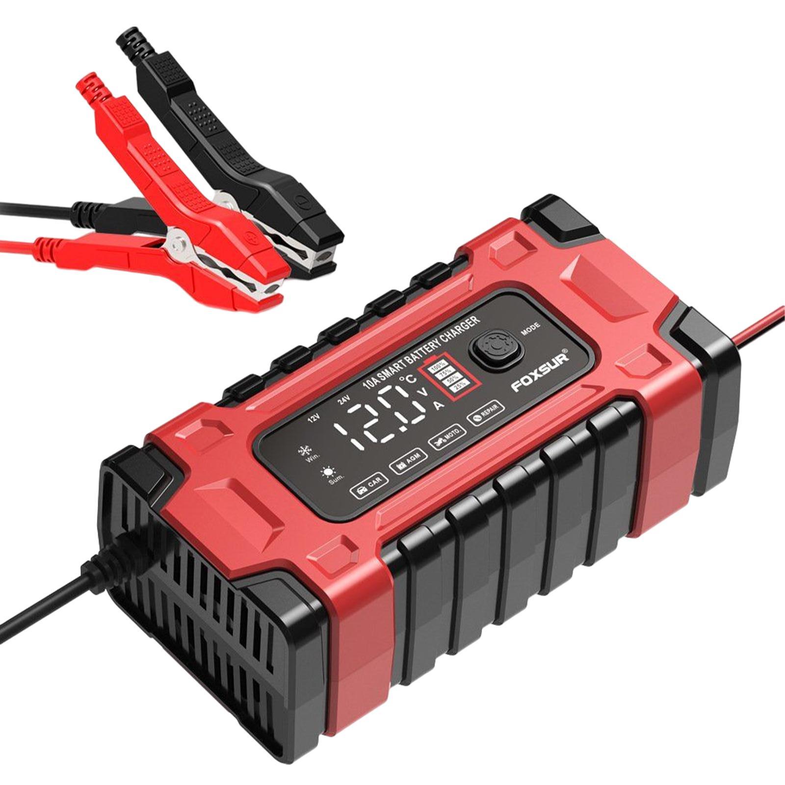 Car Battery Charger 8 Amp Battery Maintainer for Marine Boat