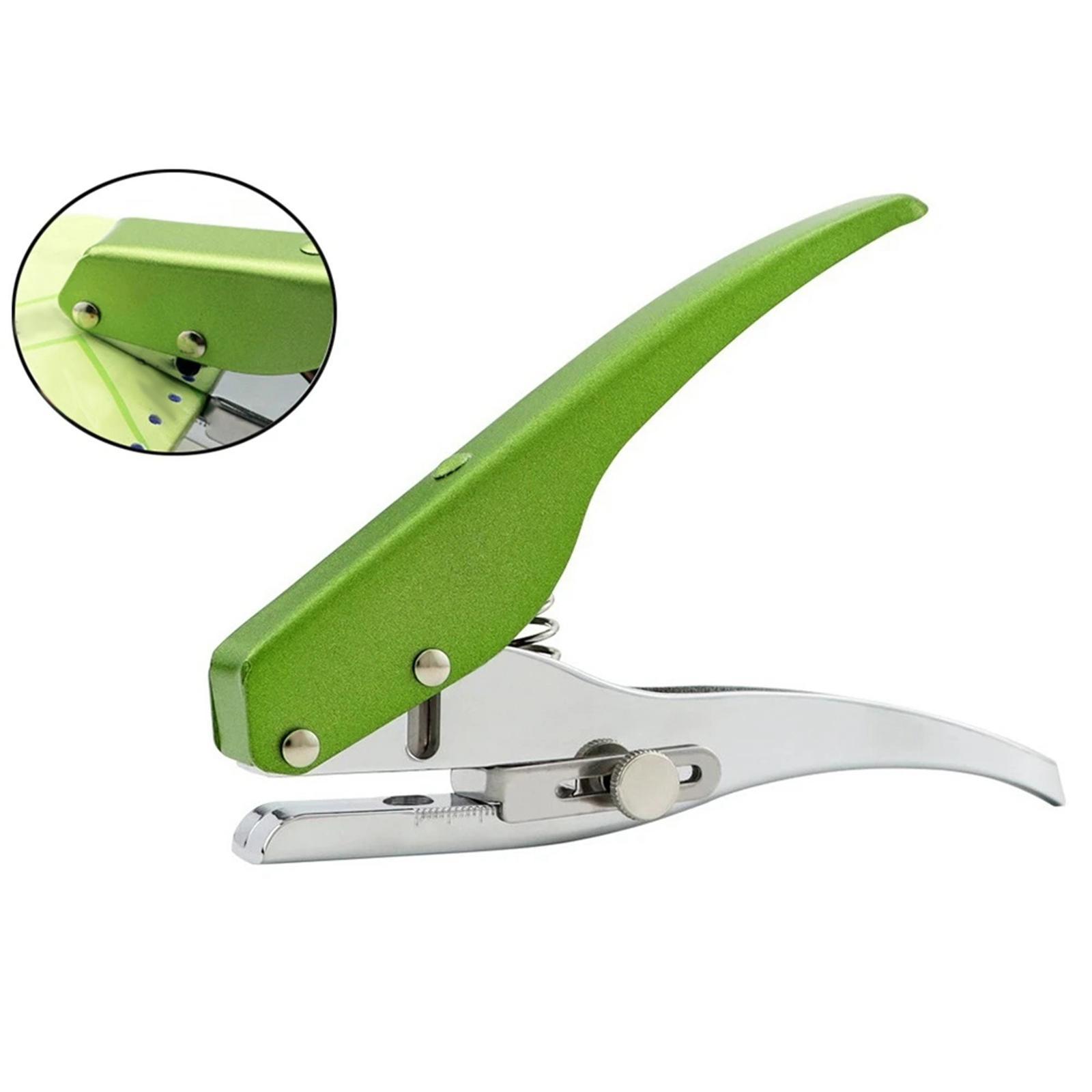 Round Hole Punch Punching Tool Portable Handhed Plier Paper Puncher Hole Puncher Single Shape for Office, Chipboard, Tag, DIY Craft, Card Making