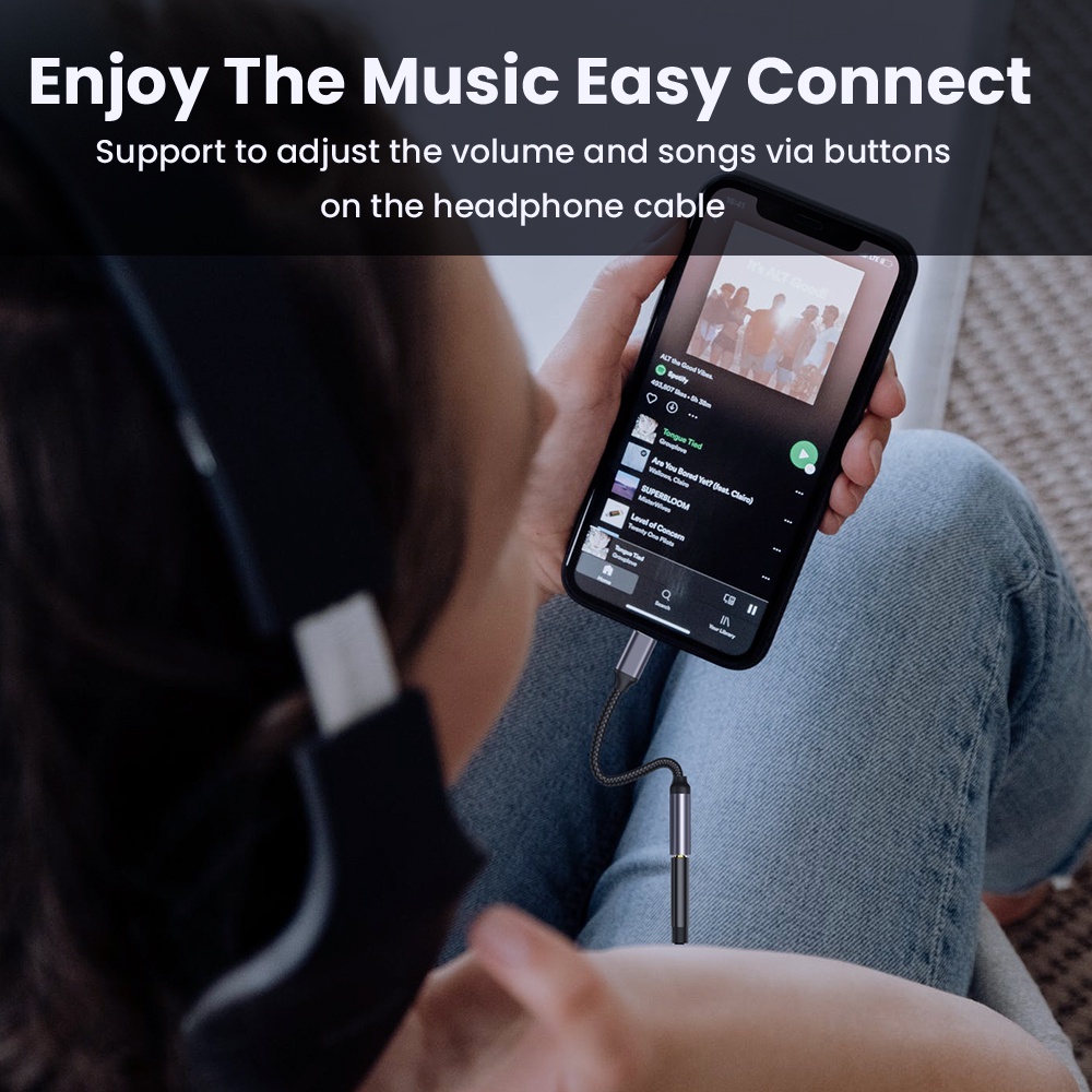 Dây Cáp Chuyển Đổi Âm Thanh Cho Iphone, Ipad Sang Cổng 3.5mm - Hàng Nhập Khẩu