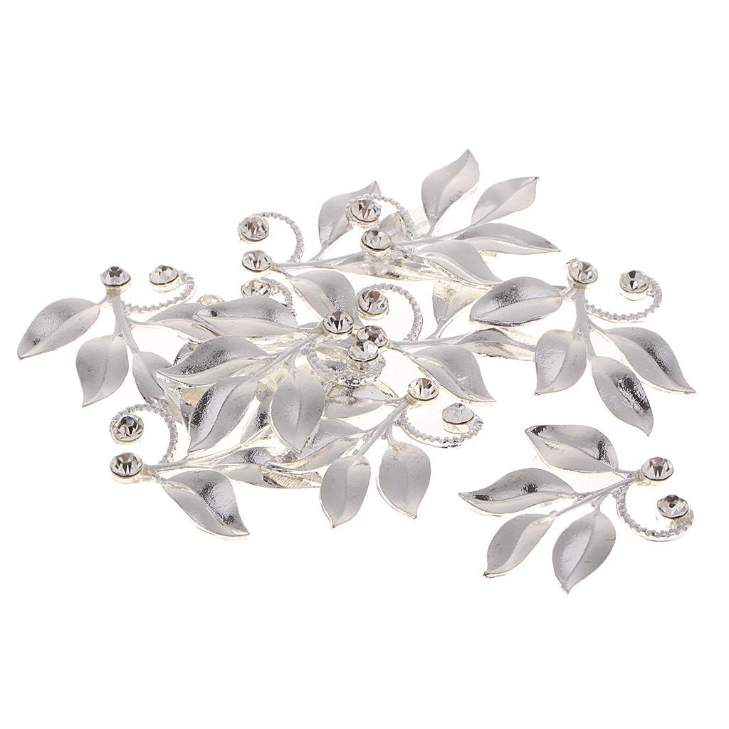 Pack of 10 Rhinestone Crystal Tiara Wedding Bridal Hair Accessories