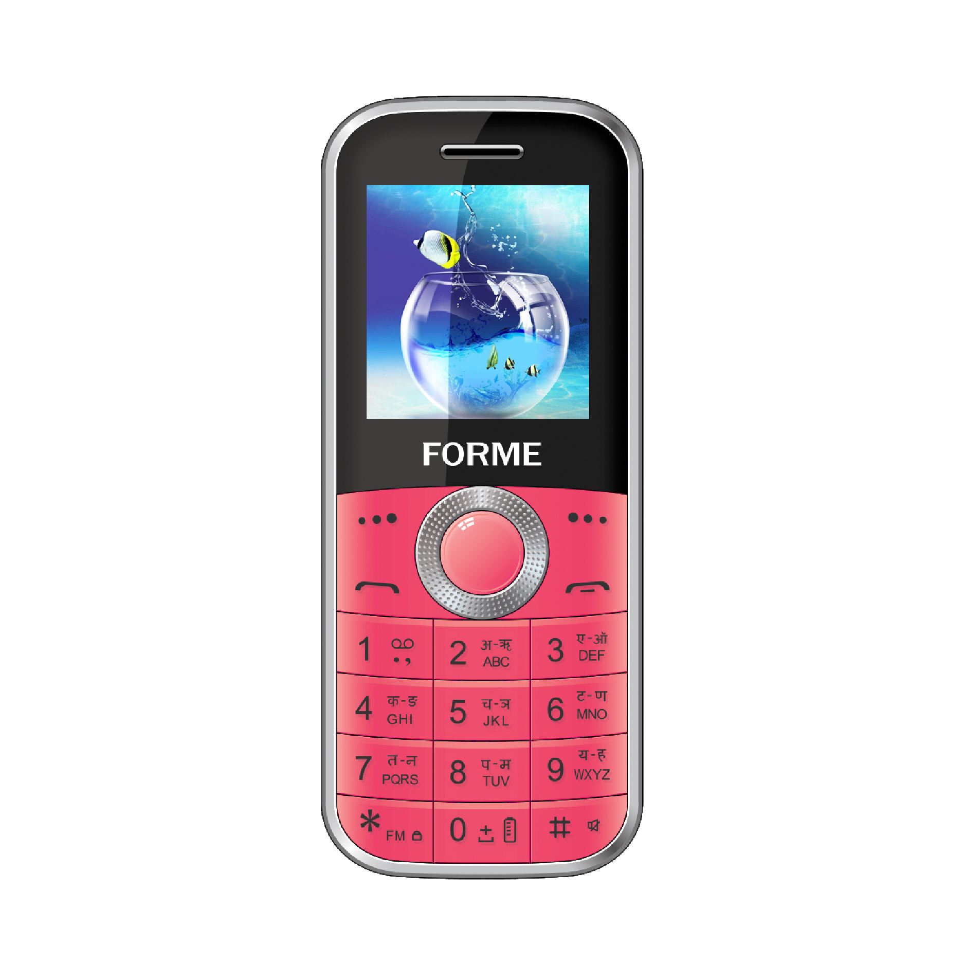 Điện thoại Forme A1, siêu nhỏ gọn, đèn led 7 màu theo nhạc - Hàng chính hãng