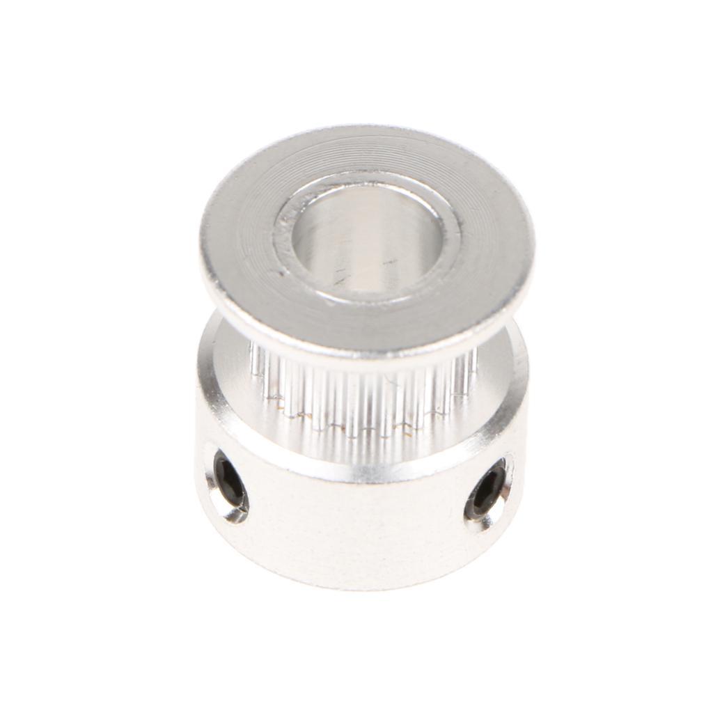 GT2 20T Aluminum Timing Belt Pulley for 3D Printer 8mm Bore