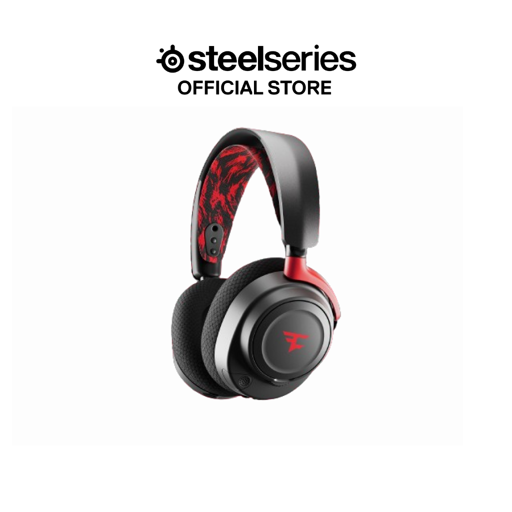 Tai nghe chụp tai gaming không dây SteelSeries Arctis Nova 7 FaZe Clan - Bảo hành 1 năm - Hàng chính hãng