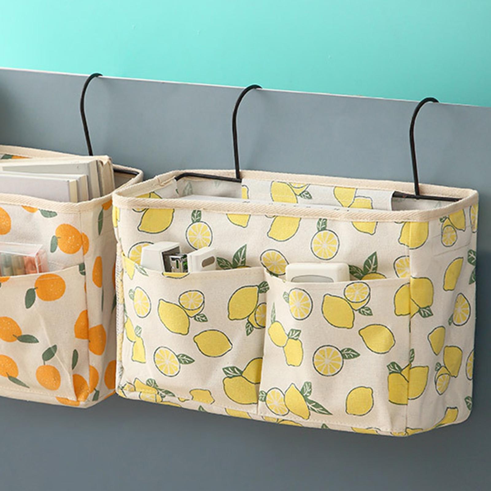 Bedside Caddy Waterproof Multi Pockets for College Dorm Room Traveling Sofa