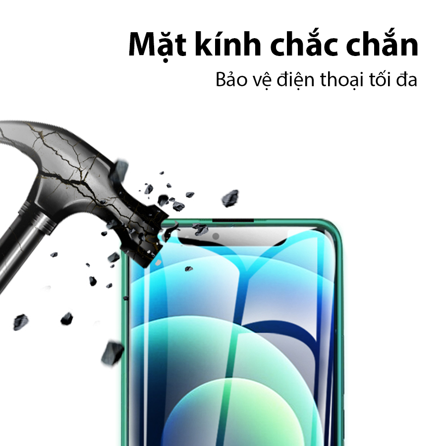 Kính Cường Lực Dạ Quang Phát Sáng Dành Cho iPhone 6/ 7/ 8/ 6 PLUS/ 7 PLUS/ 8 PLUS/ X / XS / XR / XS MAX /11/ 11 Pro / 11 Pro Max- Handtown- Hàng Chính Hãng