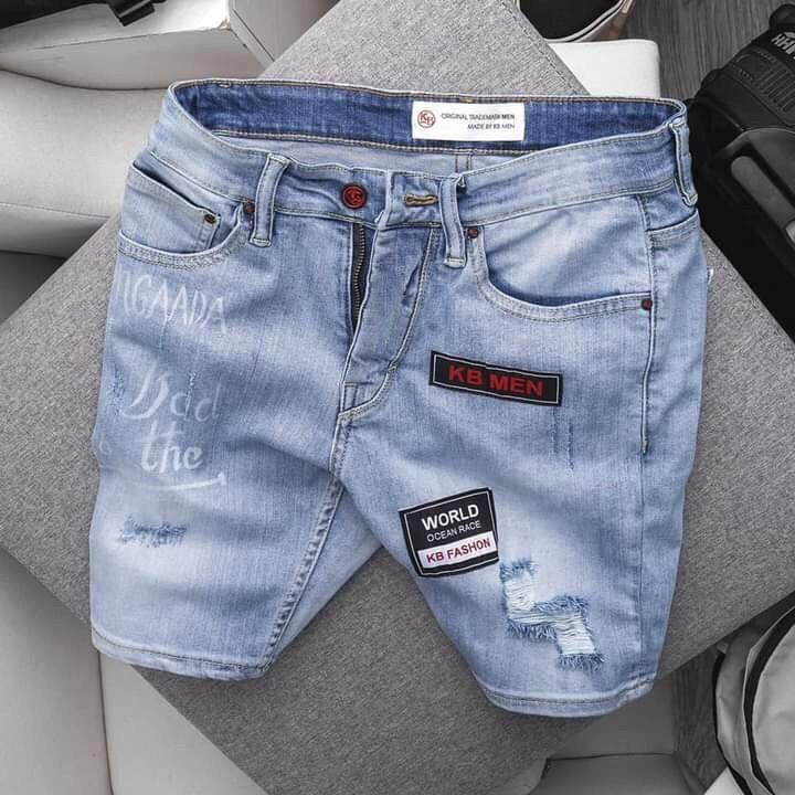 QUẦN SHORT JEAN NAM THỜI TRANG CAO CẤP VẢI CO GIÃN MẪU MỚI 204