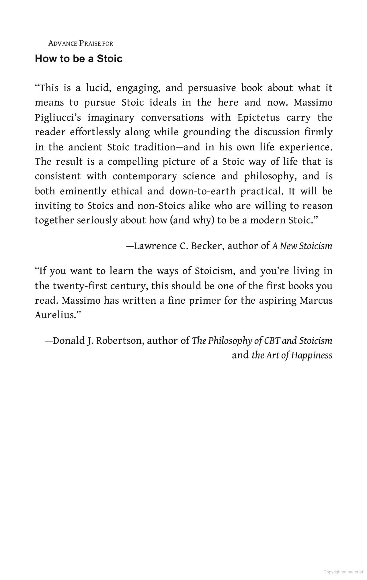Sách ngoại văn: How To Be A Stoic