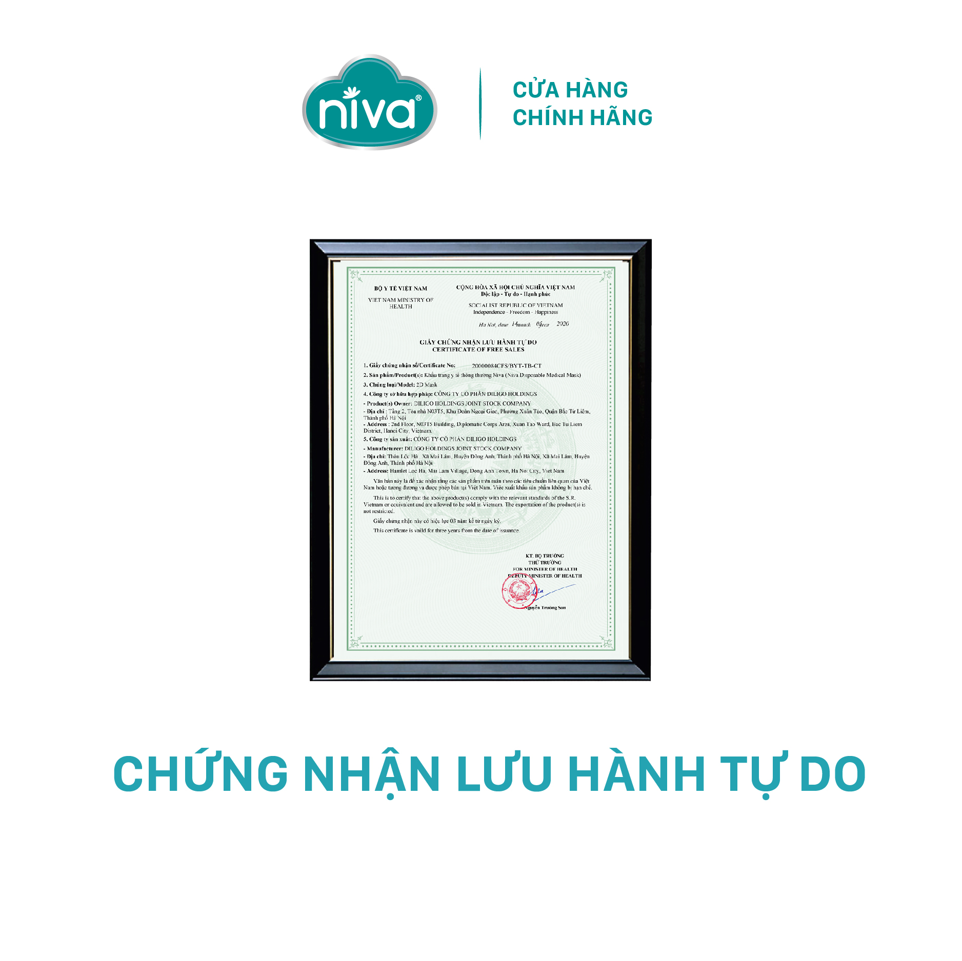 Khẩu Trang Y Tế 4 Lớp Niva Hộp 50 Cái Kháng Khuẩn, Ngăn Khói Bụi, Vi Khuẩn Hàng Chính Hãng Cao Cấp