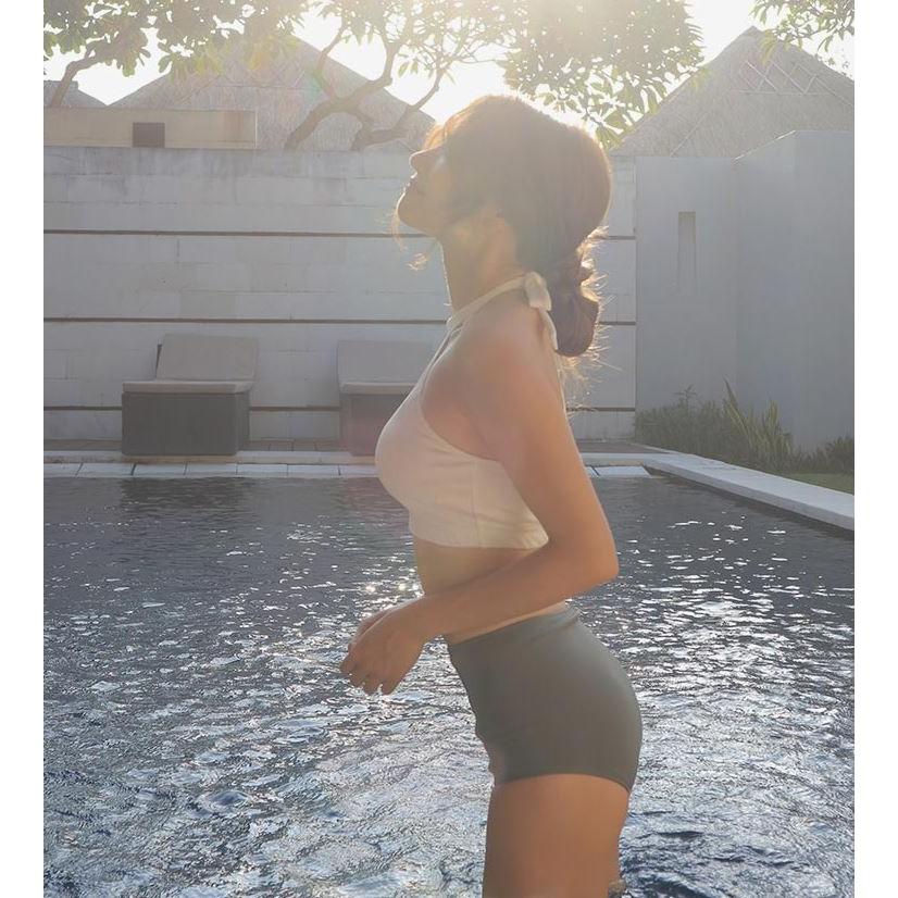 Bikini Cổ Yếm Đệm Mỏng Phong Cách Hàn Quốc W341