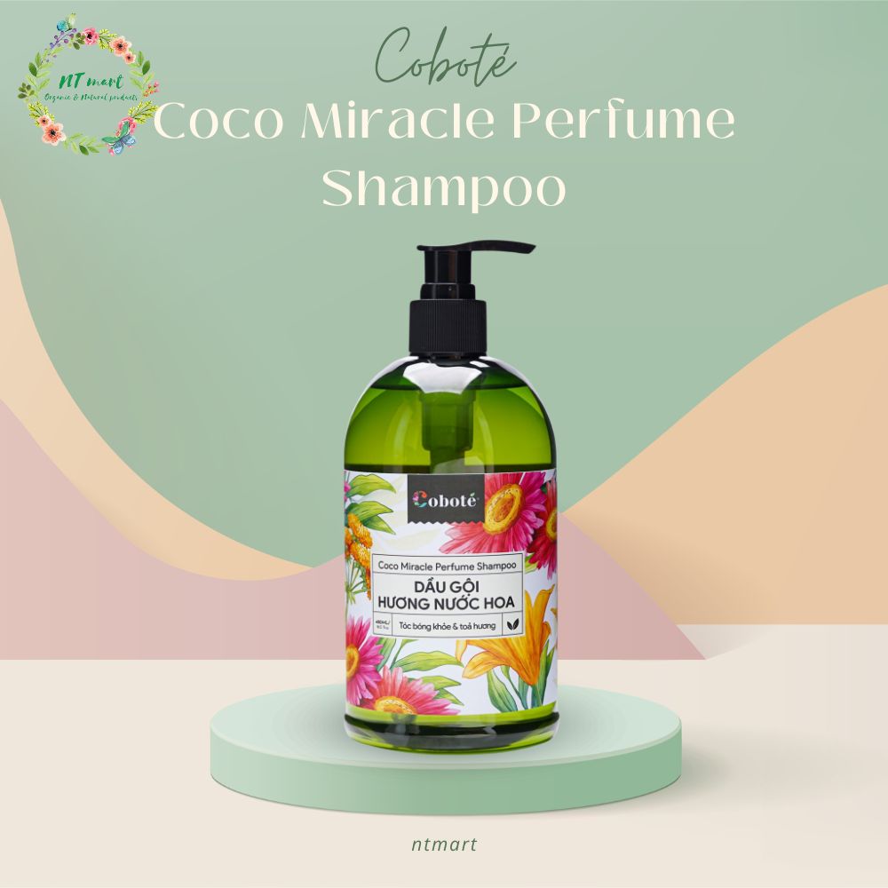 COBOTÉ - Dầu gội hương nước hoa - Coco Miracle Perfume Shampoo