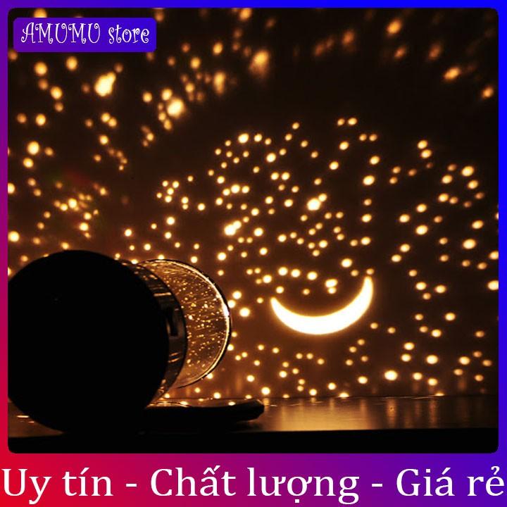 (rẻ vô địch)Đèn Ngủ Chiếu Sao Hình Trụ- Đèn ngủ chiếu sao xoay 360 độ- Đèn ngủ cổ tích chiếu hình độc đáo kèm dây sạc