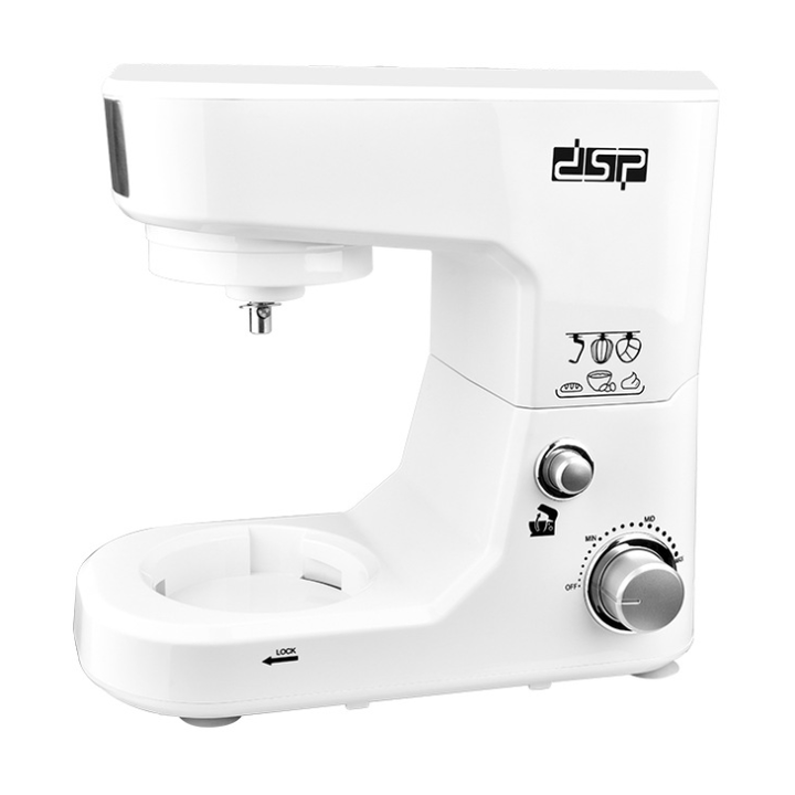 Máy trộn bột, đánh trứng DSP KM3030 dung tích 5 lít, công suất 1000W, trang bị bộ phận kiểm soát tốc độ điện tử - Hàng Nhập Khẩu