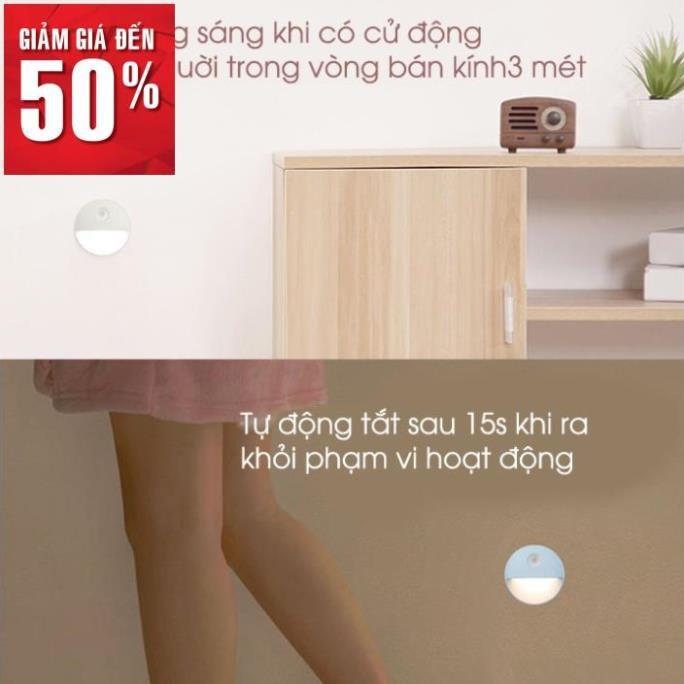 Đèn cảm ứng thông minh cảm biến chuyển động người ban đêm gắn tường cầu thang phòng ngủ không dây