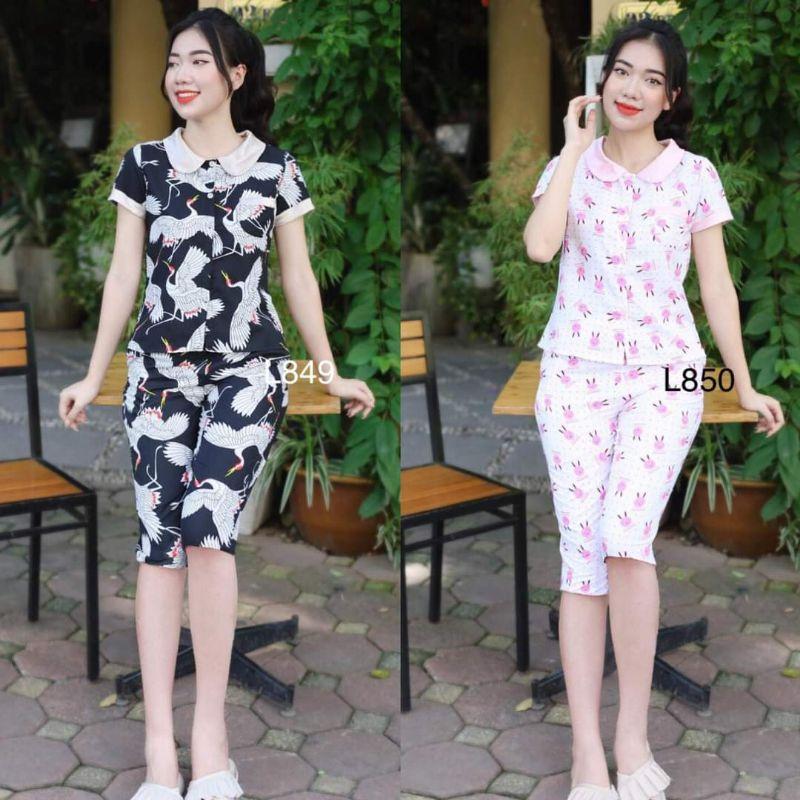 Quần áo mặc nhà, đồ bộ rẻ đẹp 2 màu ảnh thật