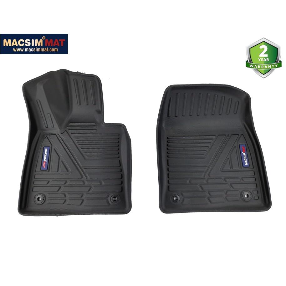 Thảm lót sàn xe ô tô Lexus RX450 HL 7 chỗ 2015 - nay Nhãn hiệu Macsim chất liệu nhựa TPV cao cấp màu đen