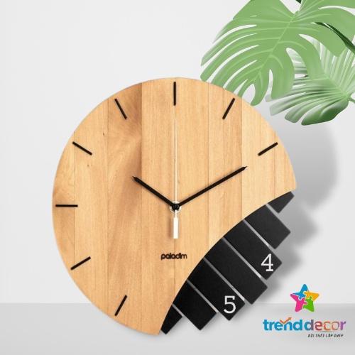 Đồng hồ gỗ treo tường kim trôi, 20 Mẫu Đồng hồ gỗ trang trí thiết kế theo yêu cầu