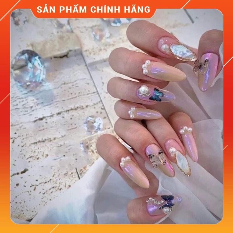 STICKER BƯỚM LAZZER DÁN MÓNG SIÊU XINH