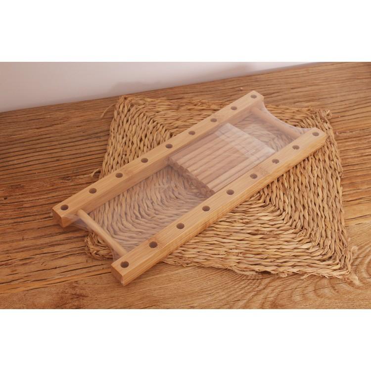 Giá Úp Cốc Chén và Để Sách Decor Bằng Gỗ Tre Tự Nhiên