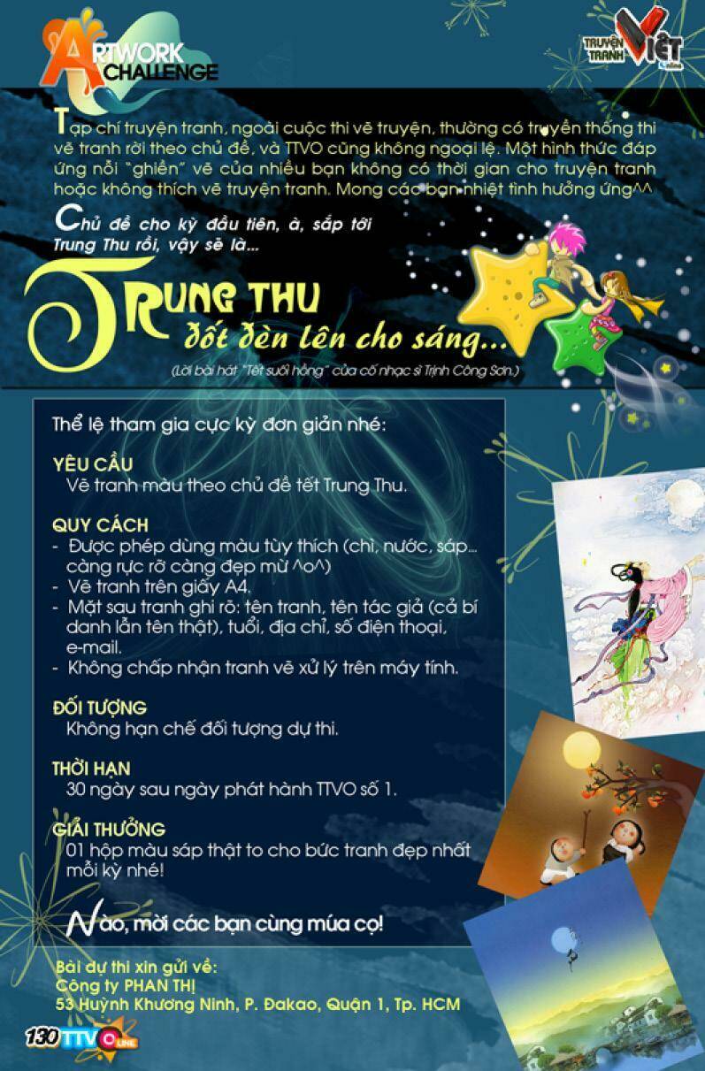 tạp chí truyện tranh việt nam online - ttvo chapter 1 132