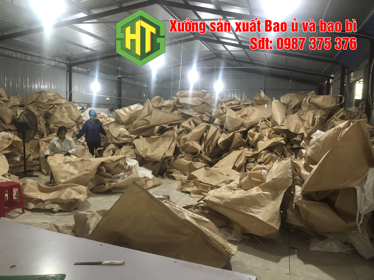 Bao ủ cỏ , ngô... 200kg 80x140cm, có nilon dày