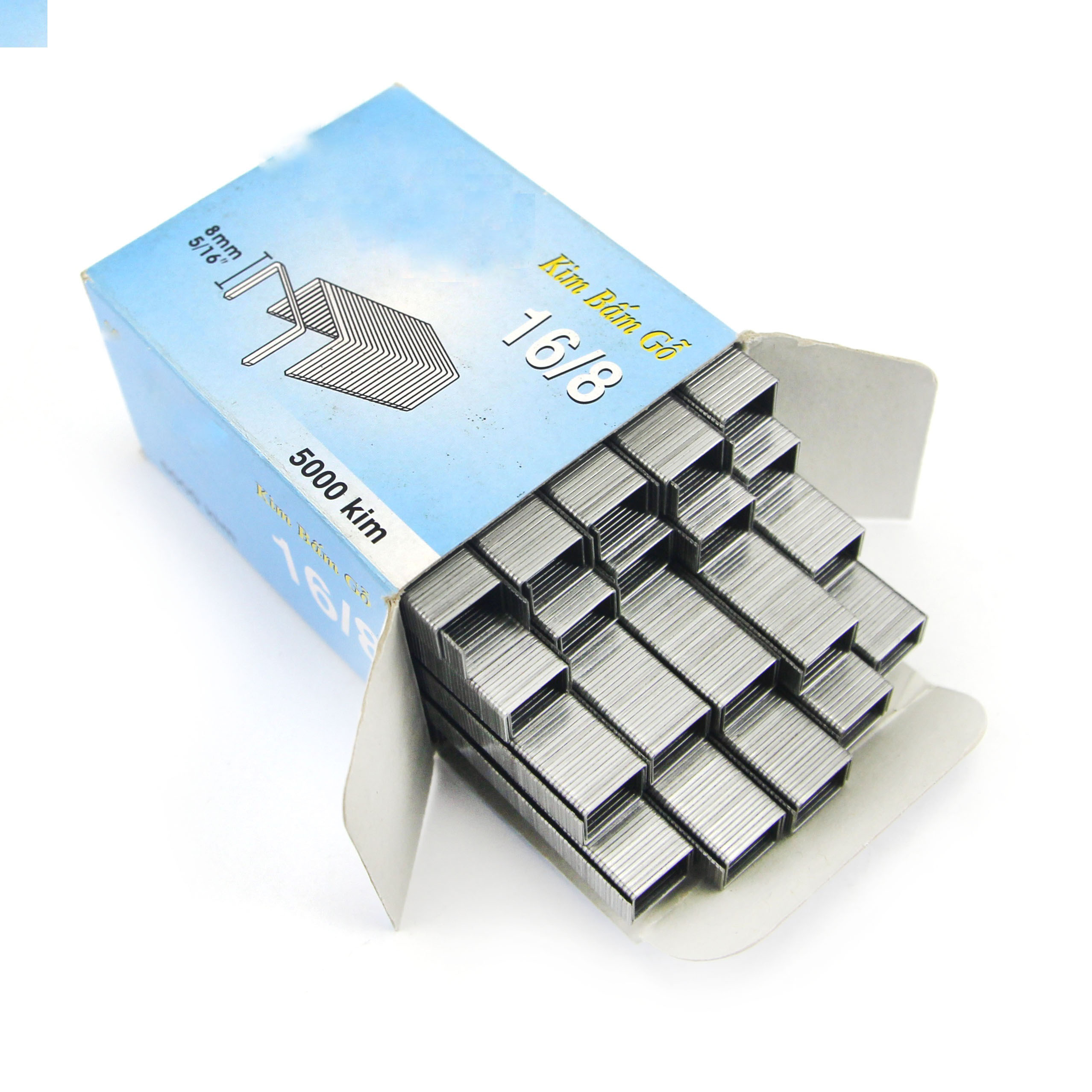 Bộ 5 hộp ghim  16/8 với 25000 ghim