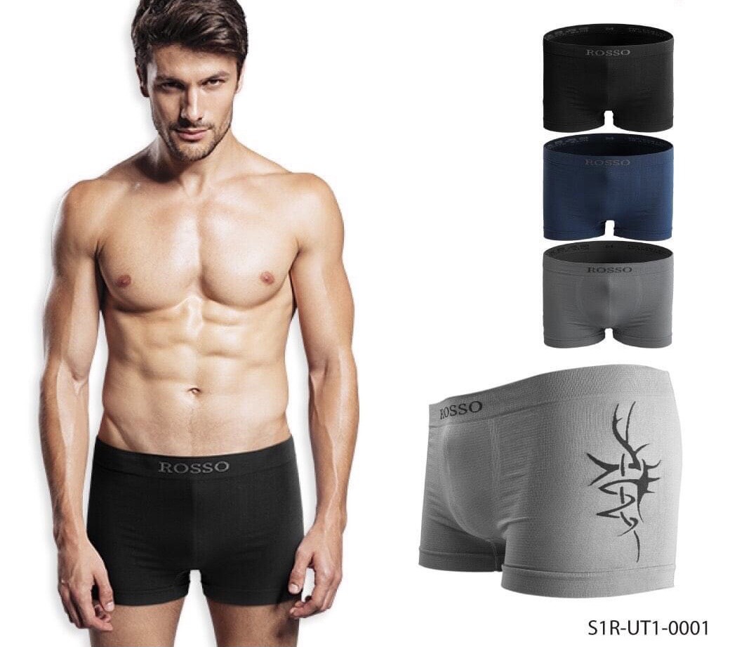 COMBO 4 QUẦN LÓT BOXER NAM ROSSO 0001 - UNDERWEAR MÀU NGẪU NHIÊN