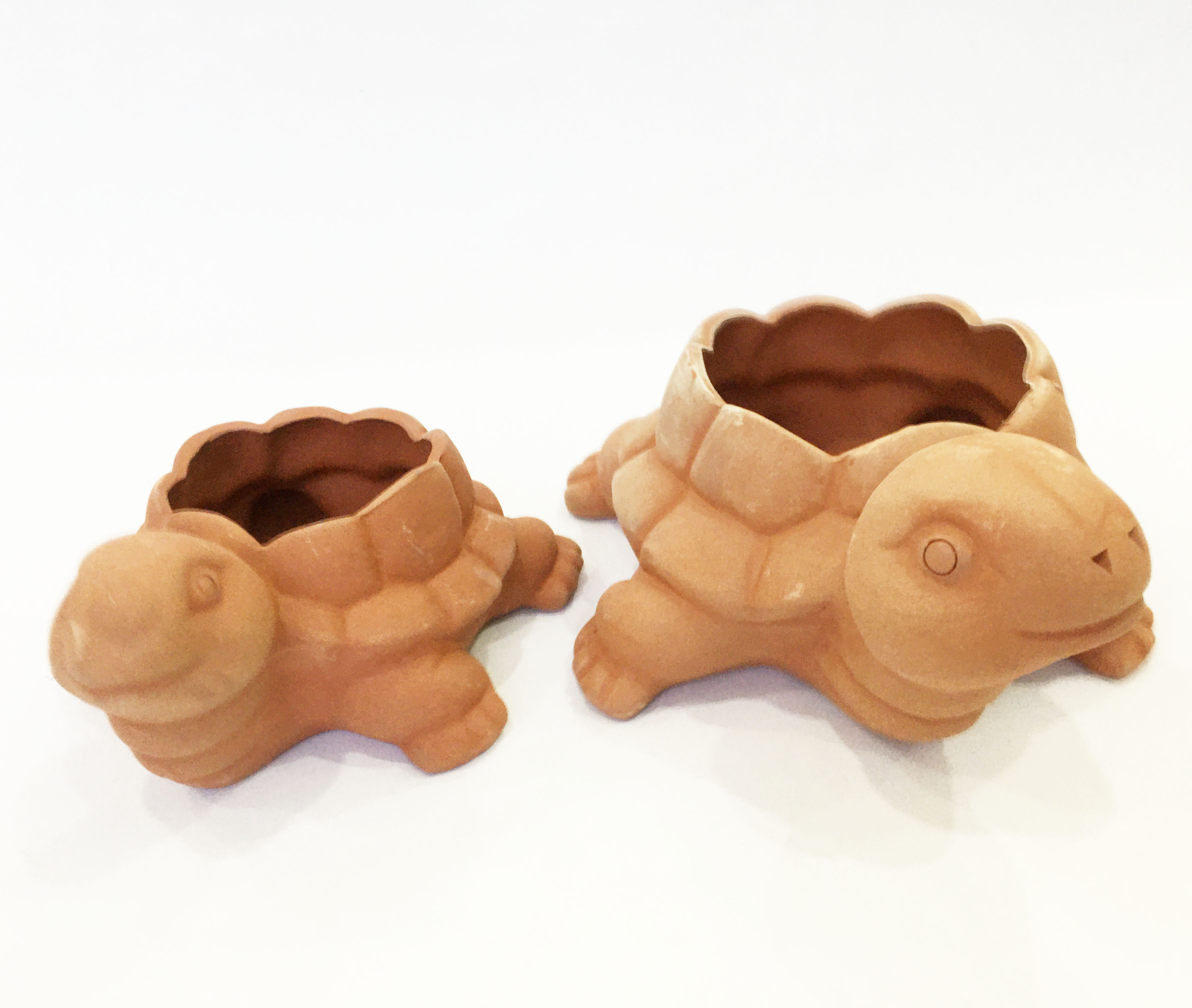 Chậu đất nung Chú Rùa vintage , chậu có lỗ, trồng bonsai, cây cảnh, sen đá, trang trí sân vườn