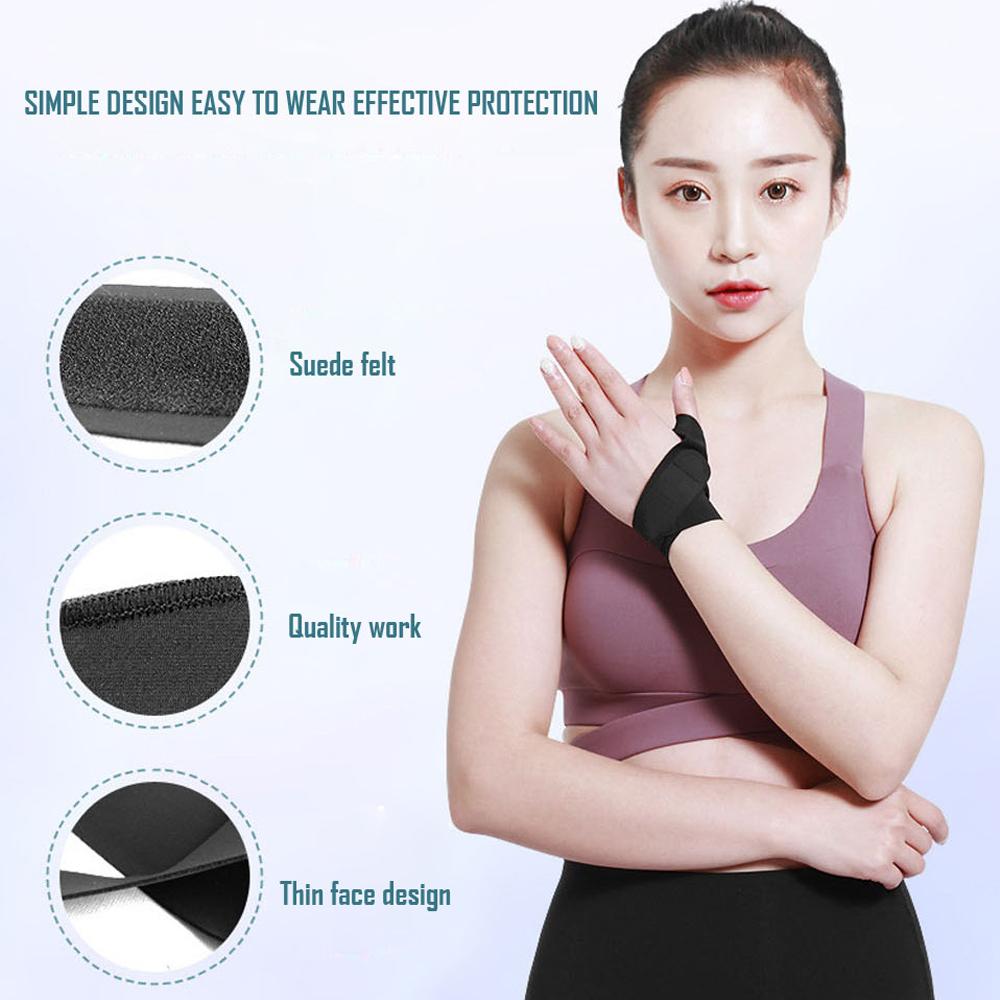 1 PCS cổ tay ngón tay cái nẹp nén siêu mỏng dây đeo cổ tay hỗ trợ ngón tay cái cho viêm gân, viêm tenosynov, viêm khớp ống cổ tay Color: Left Size: L