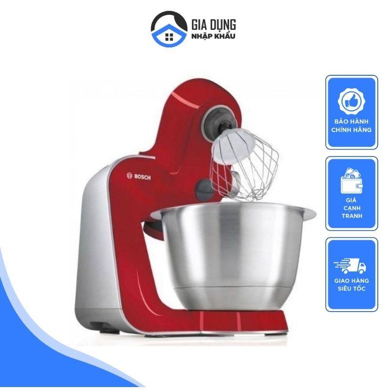 Máy Trộn Bột Đa Năng Boch MUM58720, Máy Nhào Bột, Đánh Trứng, Công Suất 1000W, 4 Tốc Độ, Dung Tích 3.9L, Nhập Đức