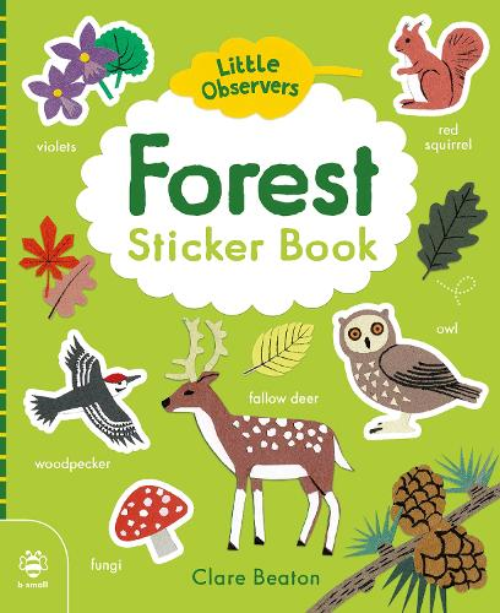 Sách hoạt động thiếu nhi tiếng Anh: Little Observers: Forest Sticker Book