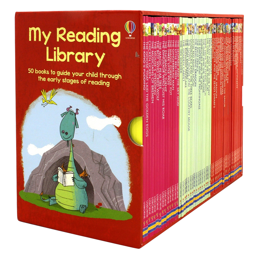 Usborne My Reading Library - Bộ Đỏ 50 cuốn