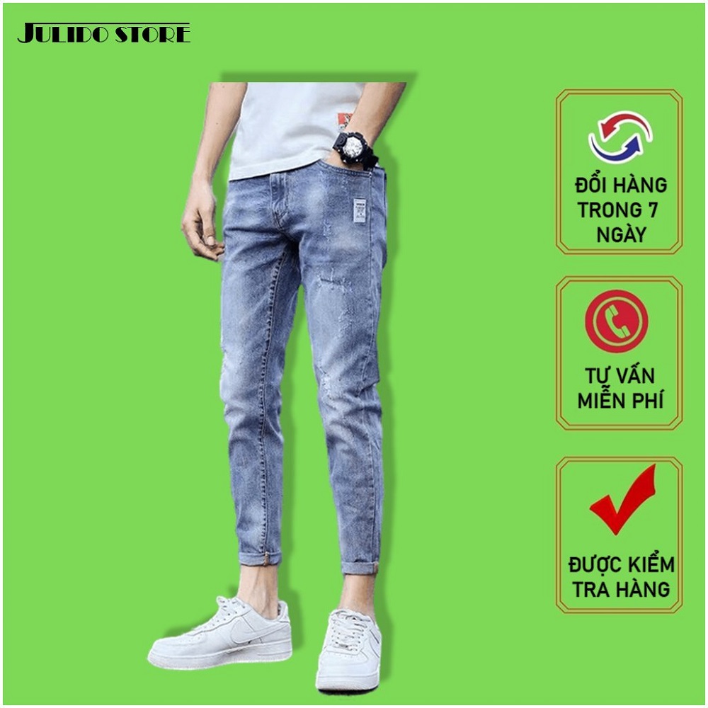 Quần Bò Nam cao cấp thương hiệu Julido Stroe chất jean co dãn mẫu mới JN2020