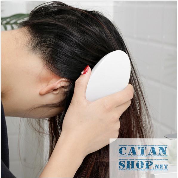 Lược Gội Đầu Massage Silicon